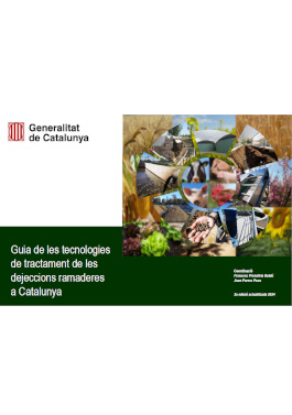 Guia de les tecnologies de tractament de les dejeccions ramaderes a Catalunya