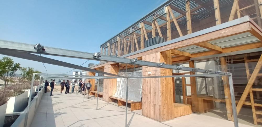 Arquitectura sostenible i circular al centre: exemples que la contractació pública biobasada vol impulsar